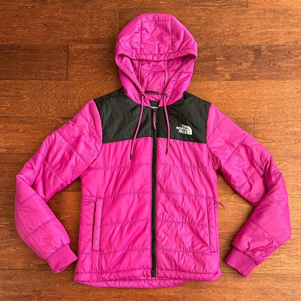 The North Face Women's Fuchsia and Black Jacket